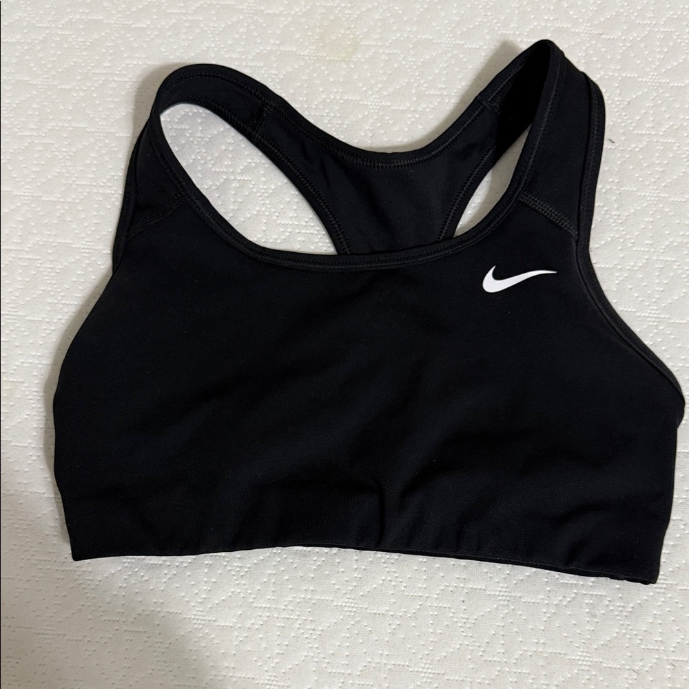 Nike Women's Black and White Sports Bra